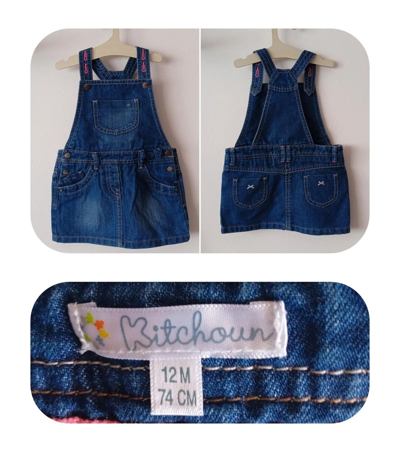 Lot bébé fille 12/24 mois Desigual+ autres – photo 3